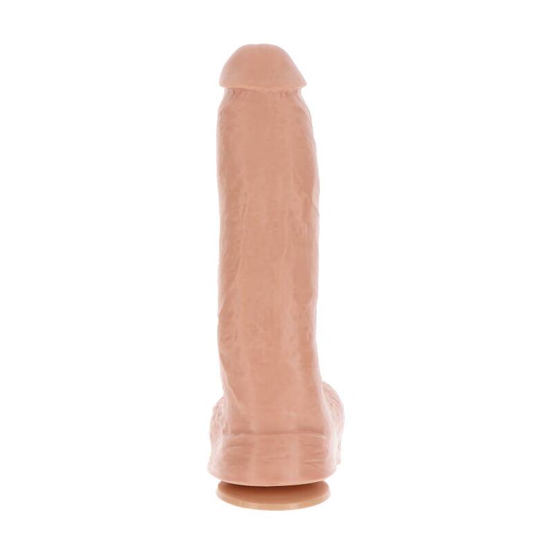 Realistické dildo Get Real XXL 28 cm se světlou barvou