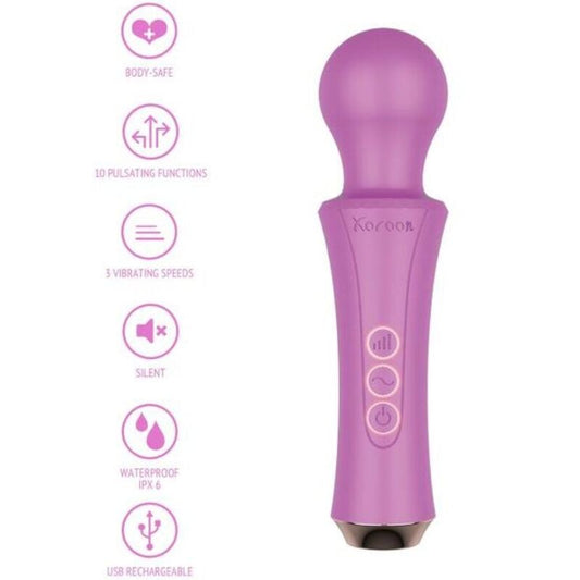 XOCOON Personal Wand Fuchsia - vibrační masážní hlavice