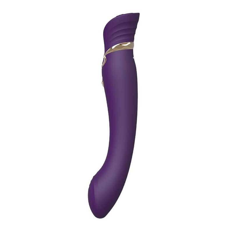 ZALO Queen G-spot PulseWave vibrátor fialový