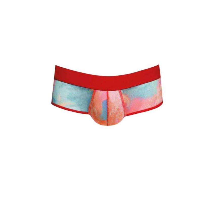 Pánské jockstrap bikiny ANAIS FALCON s banánovým vzorem