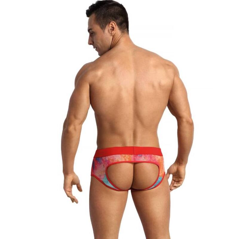 Pánské jockstrap bikiny ANAIS FALCON s banánovým vzorem