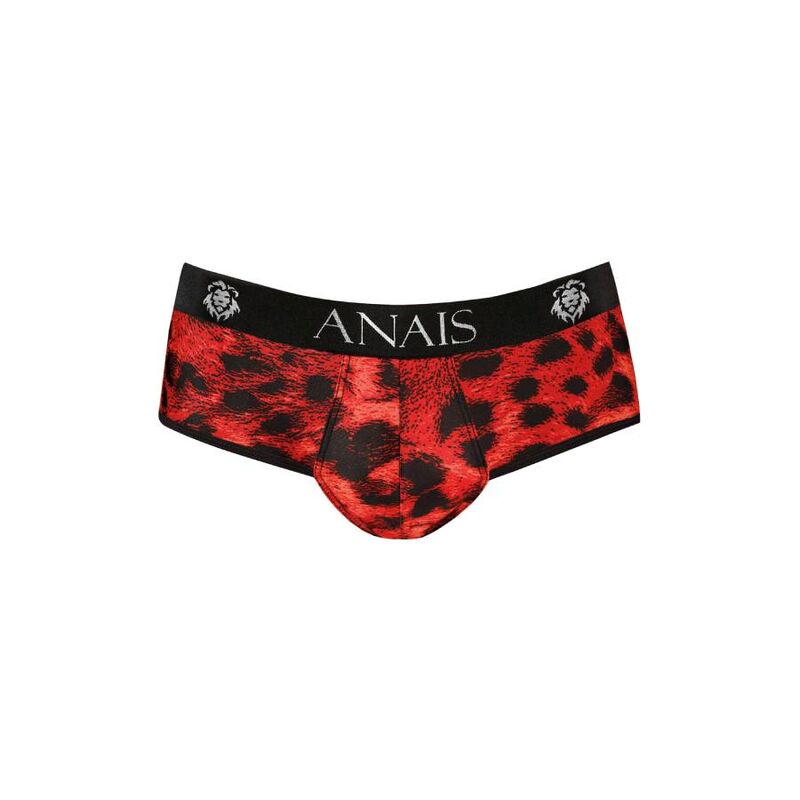 ANAIS MEN SAVAGE Jockstrap červený se zvířecím vzorem