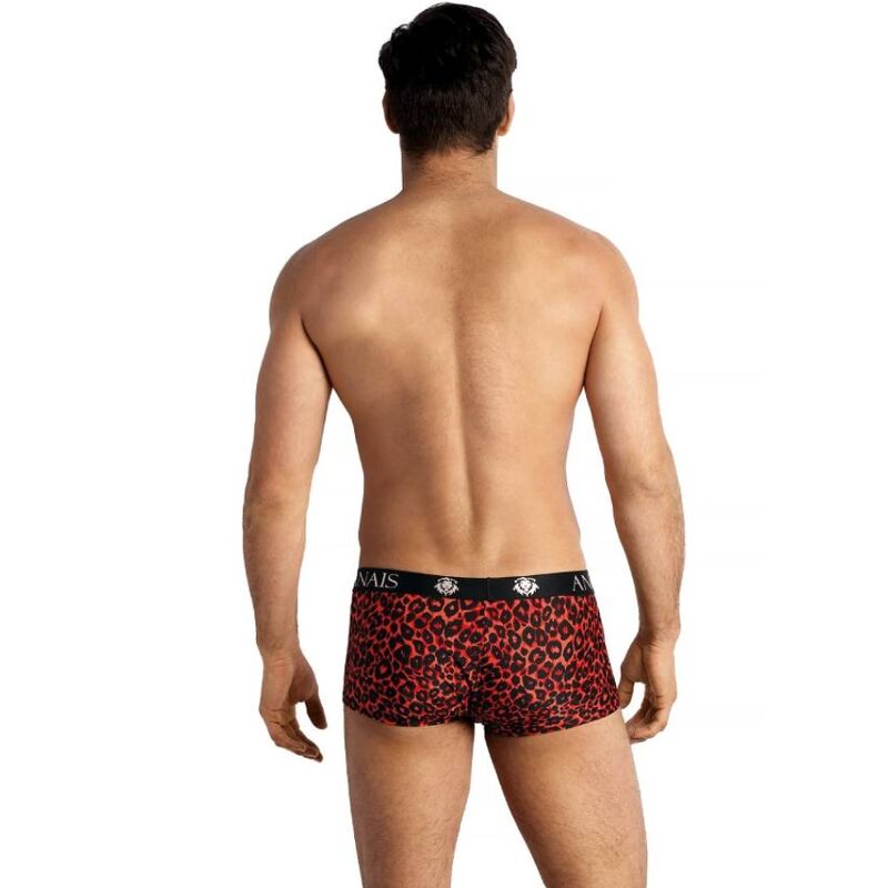 ANAIS MEN TRIBAL Boxerky červené s potiskem, velikost S