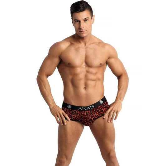 ANAIS MEN Tribal Jock pánské bikiny červené S