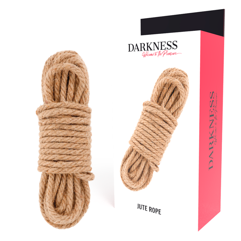 Konopné lano DARKNESS 5 m pro bondage