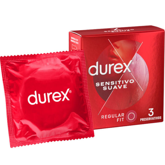 Durex Sensitive Soft kondomy 3 ks tenké a citlivé