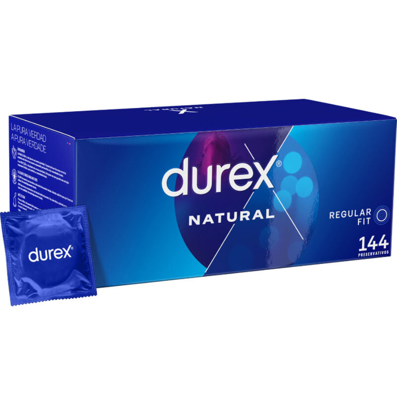 Durex Natural Comfort kondomy 144 ks anatomický tvar