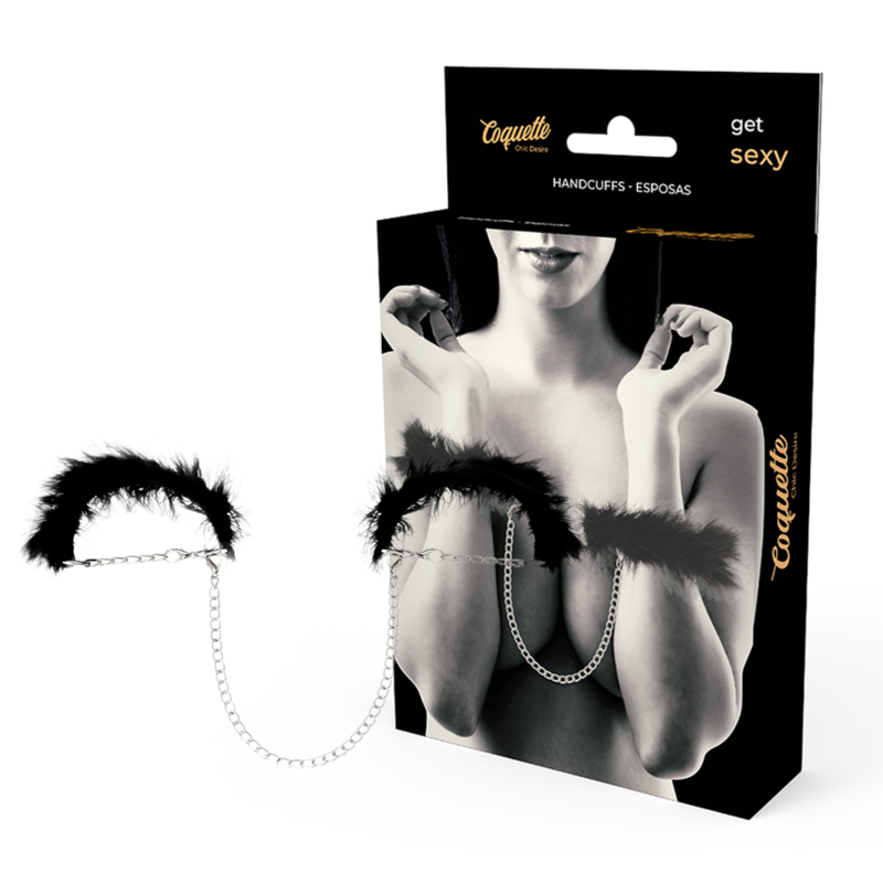 Kovová pouta Coquette Chic Desire Fetish Handcuffs Deluxe