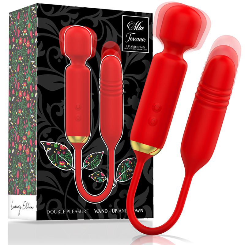 MIA TOSCANA DOUBLE PLEASURE WAND masážní vibrátor