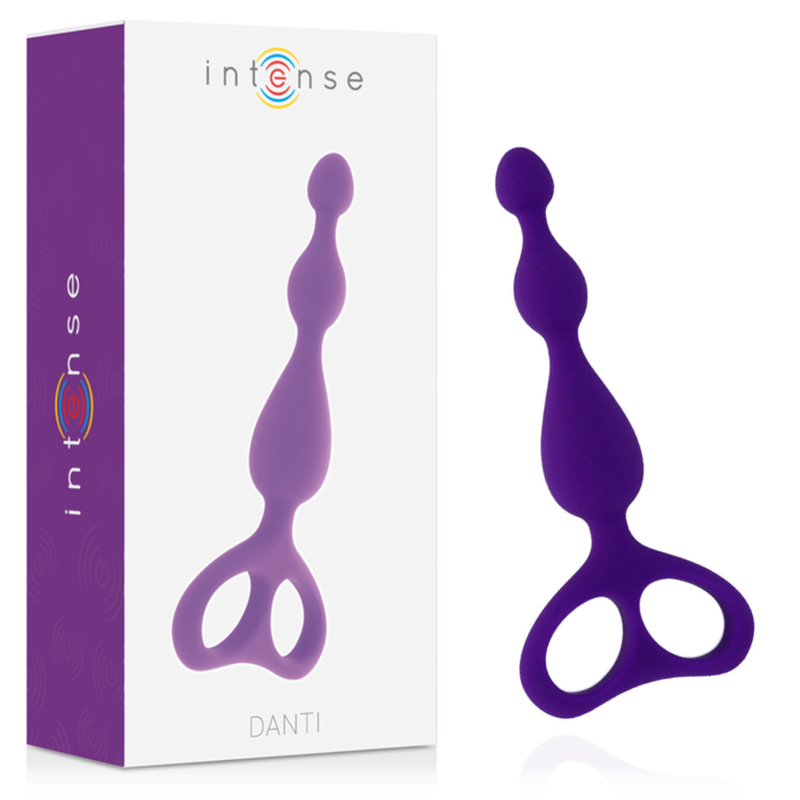 Anální stimulátor INTENSE Danti fialový (17,5 cm)