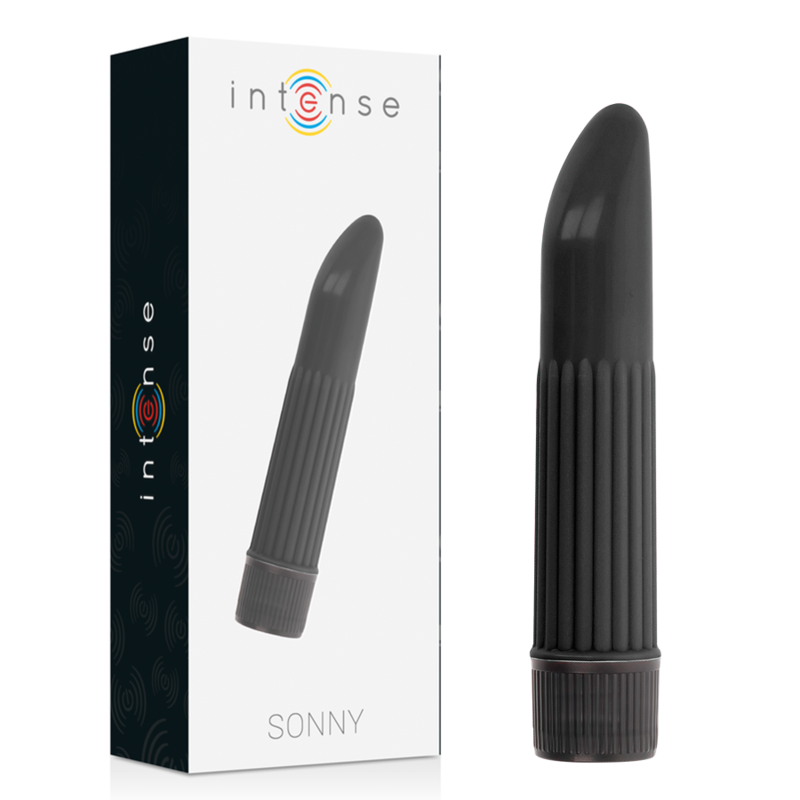 Vibrátor Sonny Black INTENSE, 13,5 cm, 1 režim