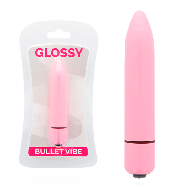 Vibrační mini vibrátor GLOSSY Thin Vibe růžový