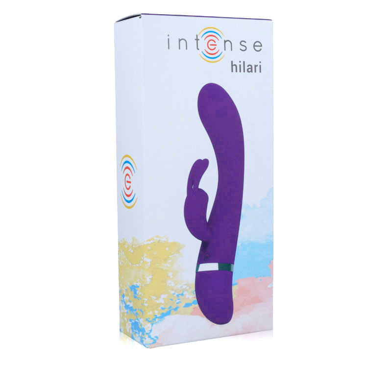 Vibrátor Hilari Intense silikonový králíček 30 režimů