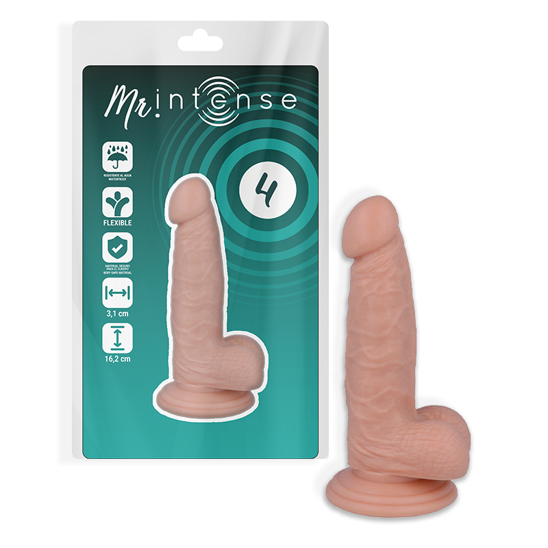 Realistické dildo Mr. Intense 16,2 cm s přísavkou