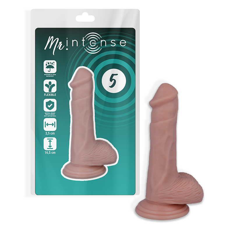 Realistické dildo Mr. Intense 16,5 cm s přísavkou