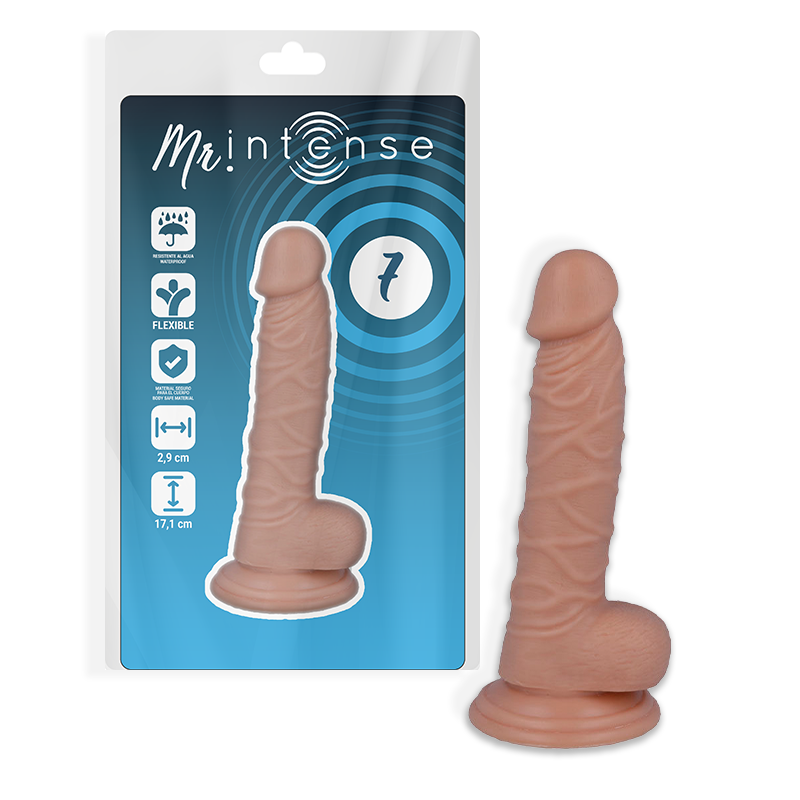 Realistické dildo Mr. Intense 17,1 cm s přísavkou