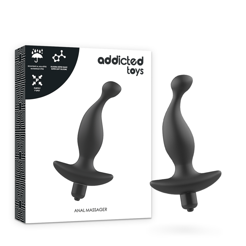 Anální vibrátor ADDICTED TOYS s masáží prostaty