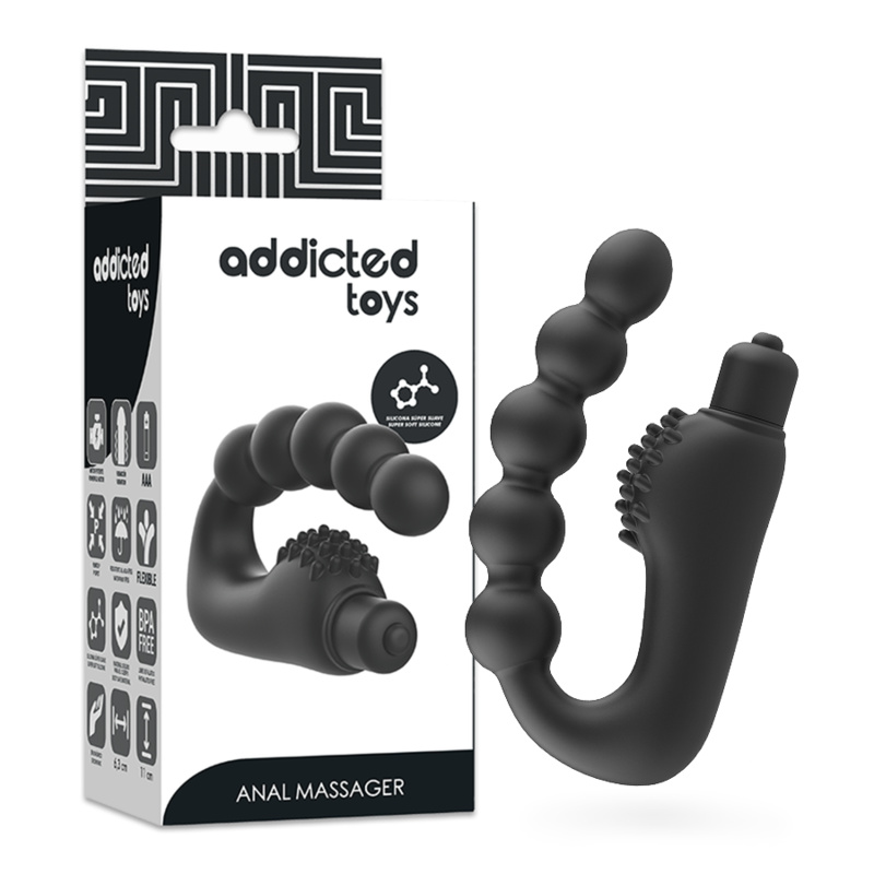 Vibrační masážní stimulátor prostaty ADDICTED TOYS