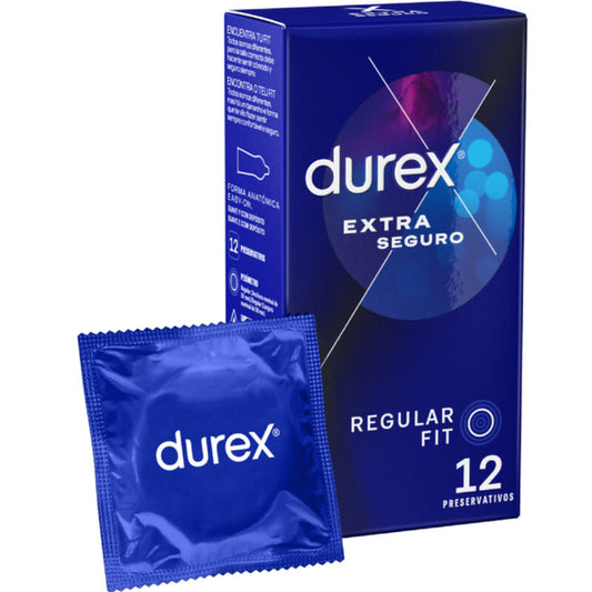 Kondomy Durex Extra Safe 12 ks pro zvýšenou ochranu