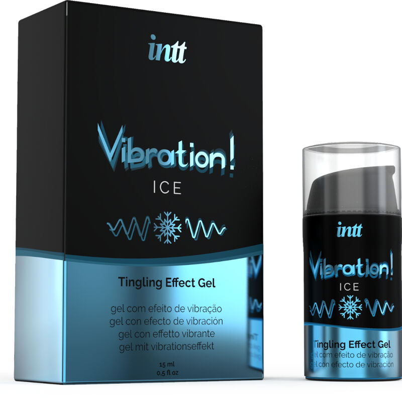 INTT Vibration Ice stimulační gel 15ml s vibrací