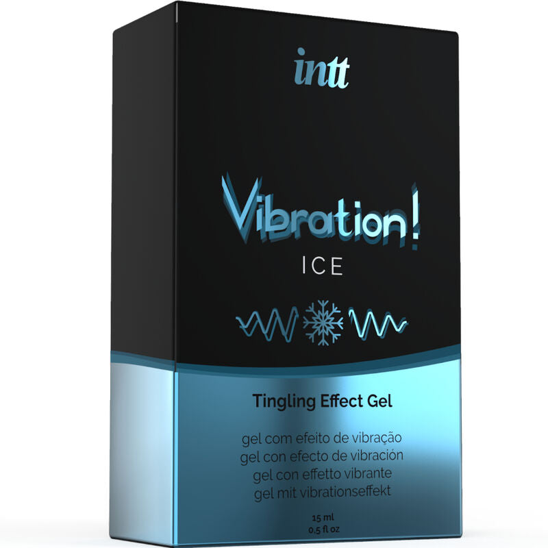 INTT Vibration Ice stimulační gel 15ml s vibrací