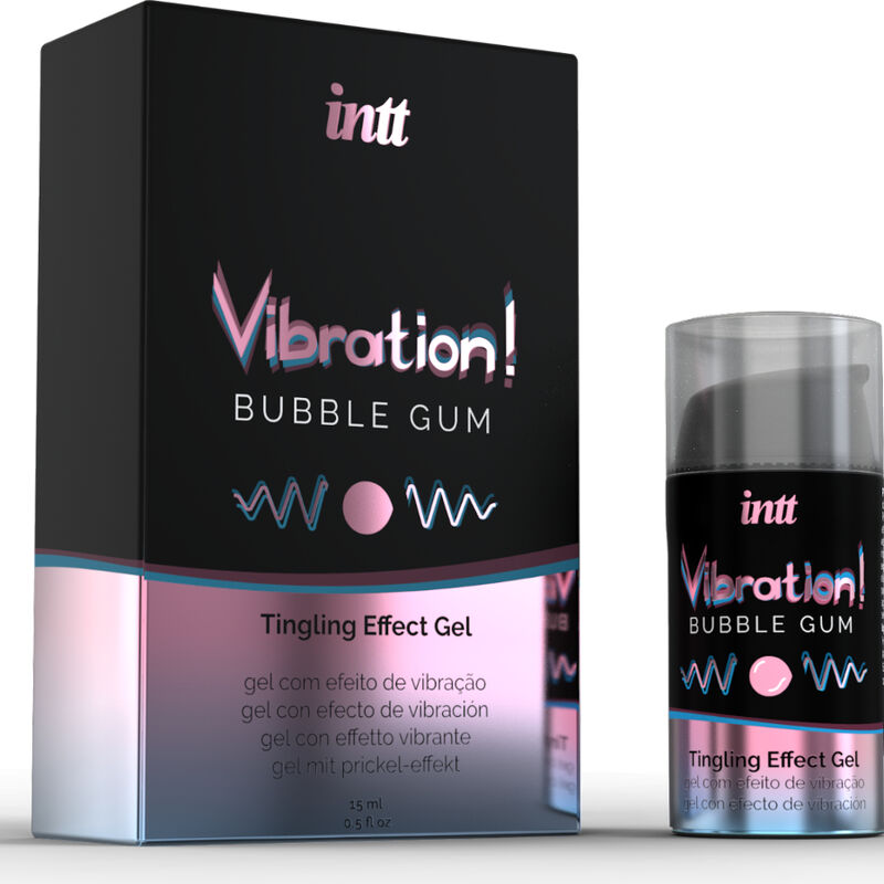 INTT Vibration Bubble Gum stimulační gel 15ml