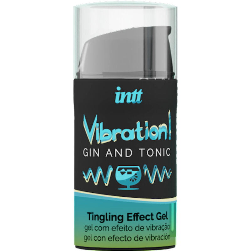 Stimulační gel INTT Vibration Gin&Tonic 15ml