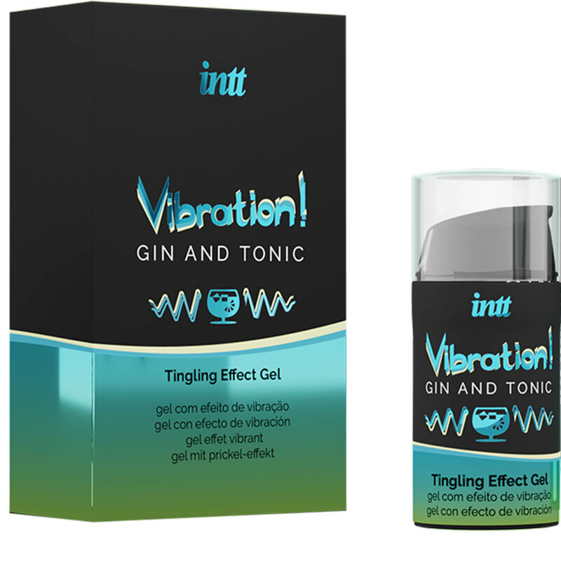 Stimulační gel INTT Vibration Gin&Tonic 15ml