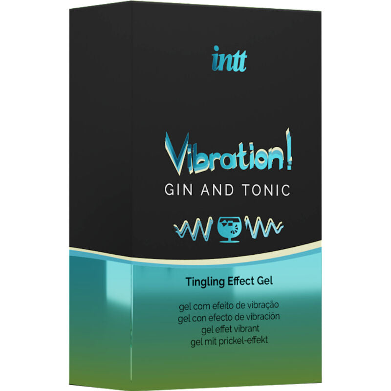 Stimulační gel INTT Vibration Gin&Tonic 15ml