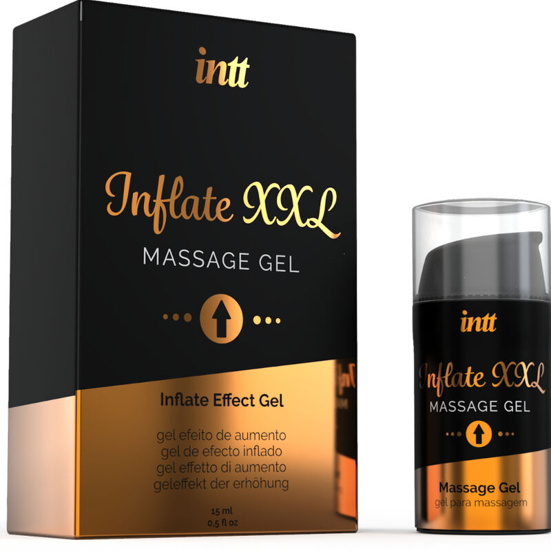 INTT Inflate XXL gel pro zvětšení penisu a erekci 15 ml