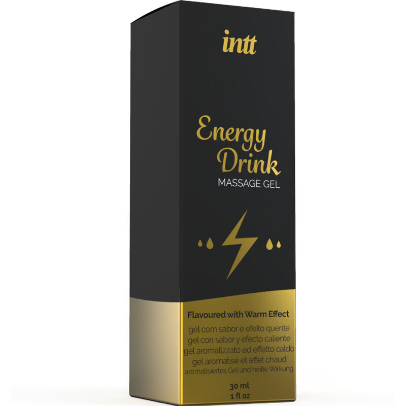 INTT masážní gel s příchutí energy drinku (30 ml)