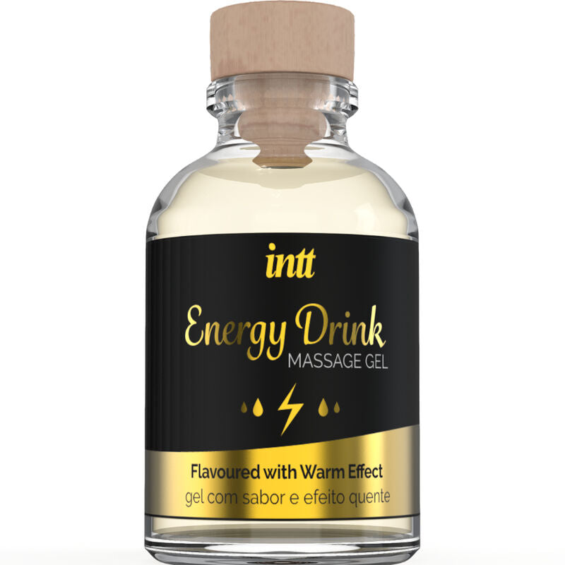 INTT masážní gel s příchutí energy drinku (30 ml)