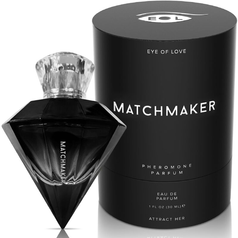 Parfém s feromony Eye of Love Matchmaker Black Diamond 30 ml