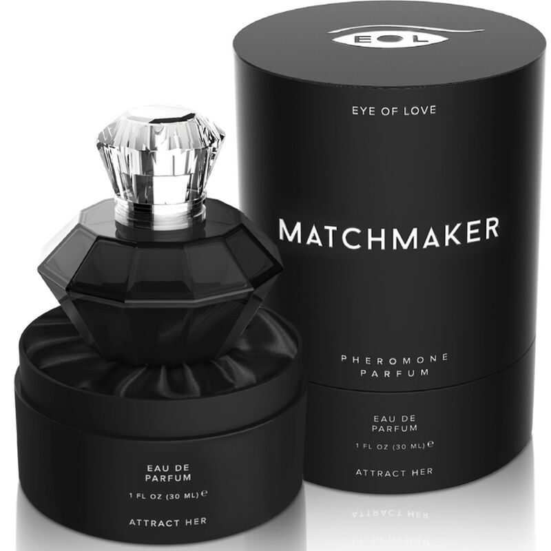 Parfém s feromony Eye of Love Matchmaker Black Diamond 30 ml