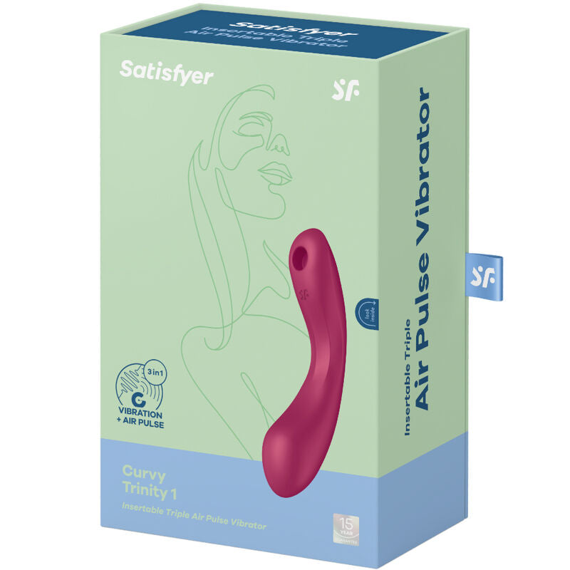 SATISFYER Curve Trinity 1 - multifunkční vibrátor