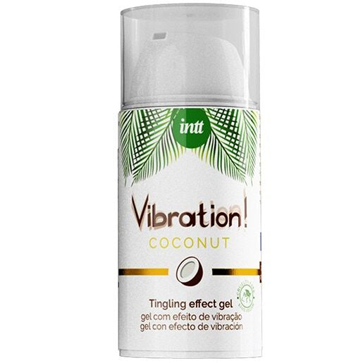 INTT stimulační gel Vibration Coconut veganský 15 ml