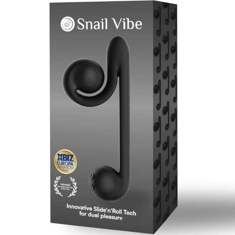 SNAIL VIBE multifunkční vibrátor černý