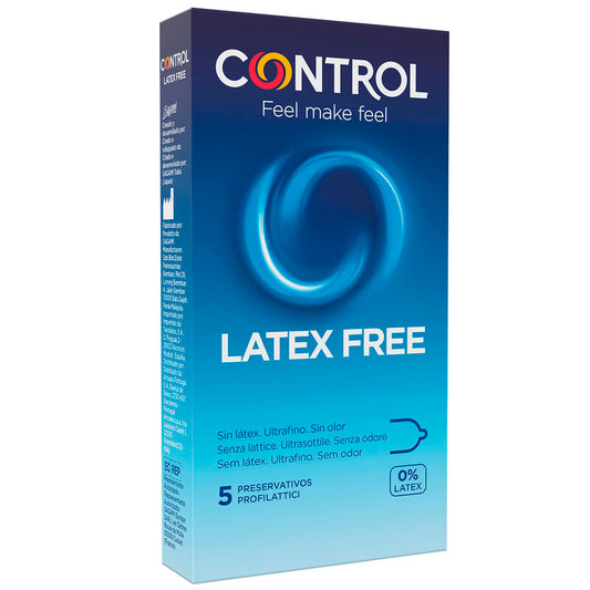 Kondomy Control bez latexu ultratenké 5 ks