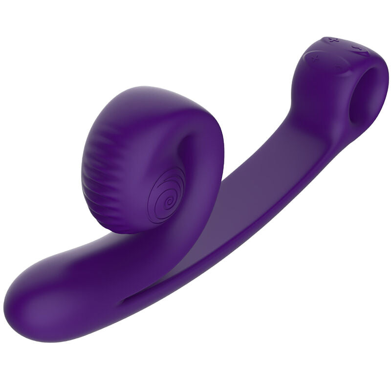 SNAIL VIBE CURVE růžový vibrátor s dvojitou stimulací