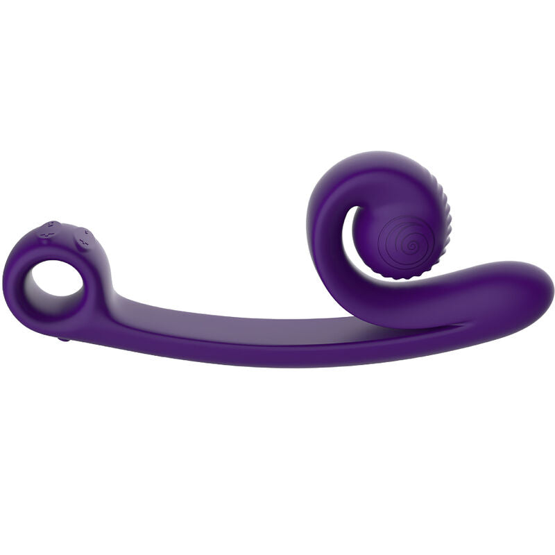 SNAIL VIBE CURVE růžový vibrátor s dvojitou stimulací