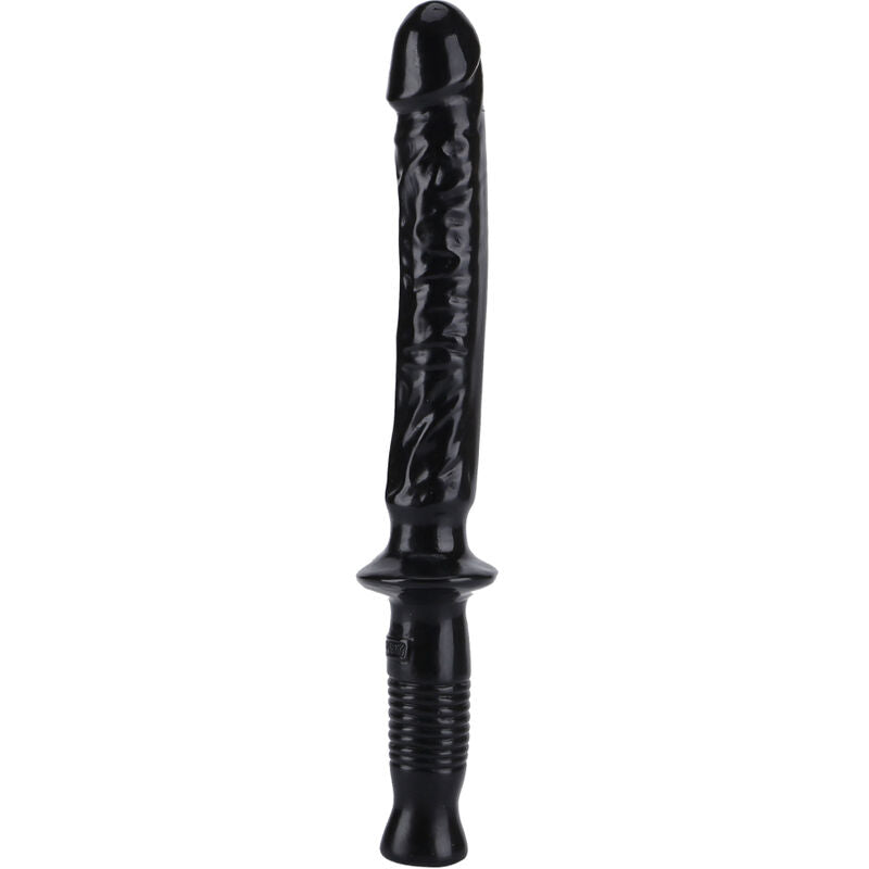 Realistický penis Manhandler 38 cm černý