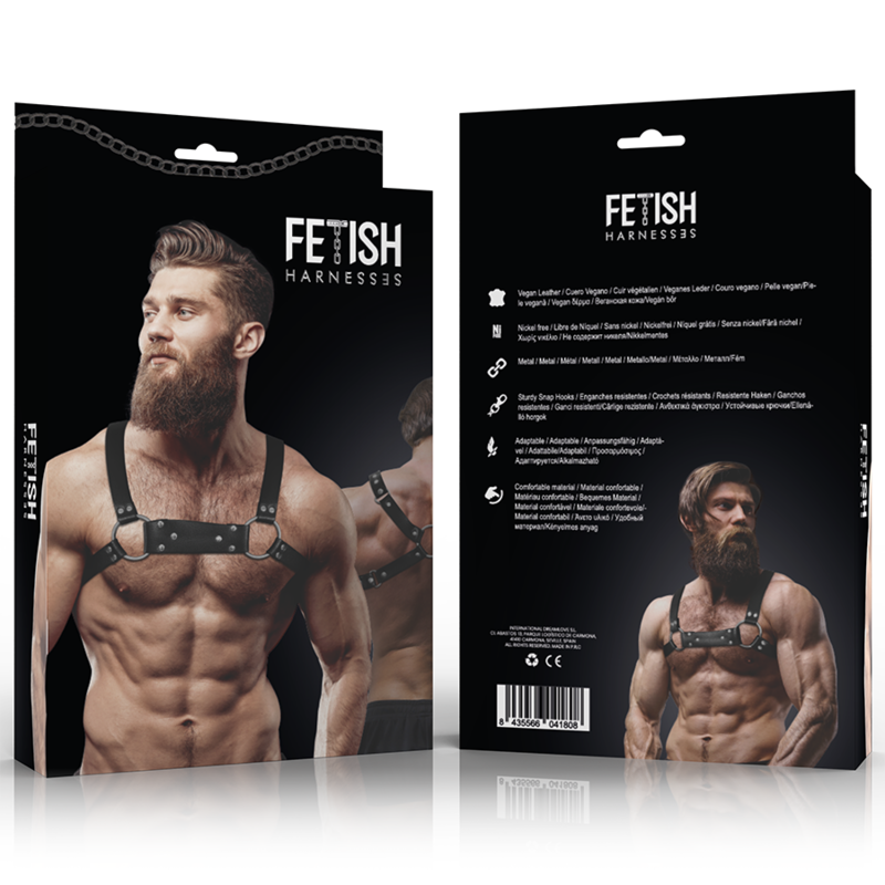 Pánský erotický postroj Fetish Submissive Attitude M/L