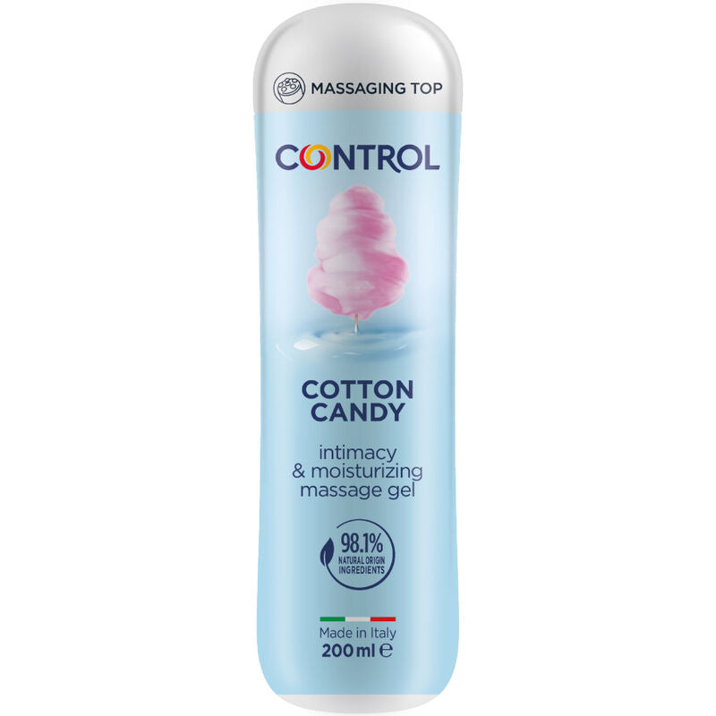 Masážní gel Control Cotton Candy 3v1 200 ml