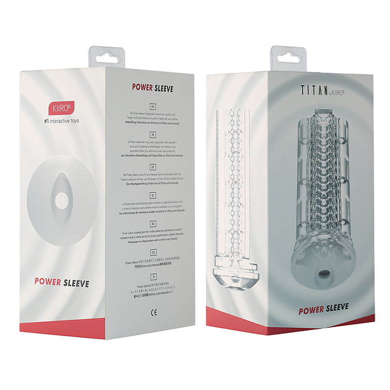 KIIROO TITAN Power Sleeve - návlek pro masturbátor