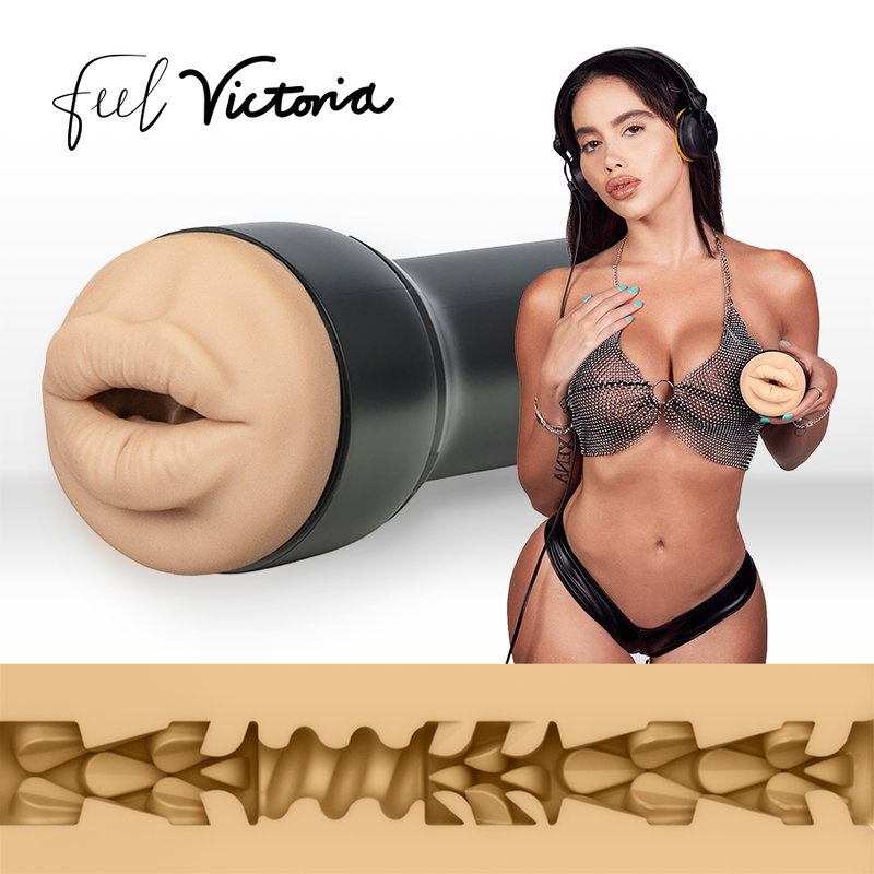 Masturbátor ústa FeelVictoria June pro KIIROO KEON