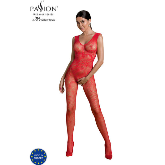 Bodystocking ECO BS003 černé PASSION Eco Collection