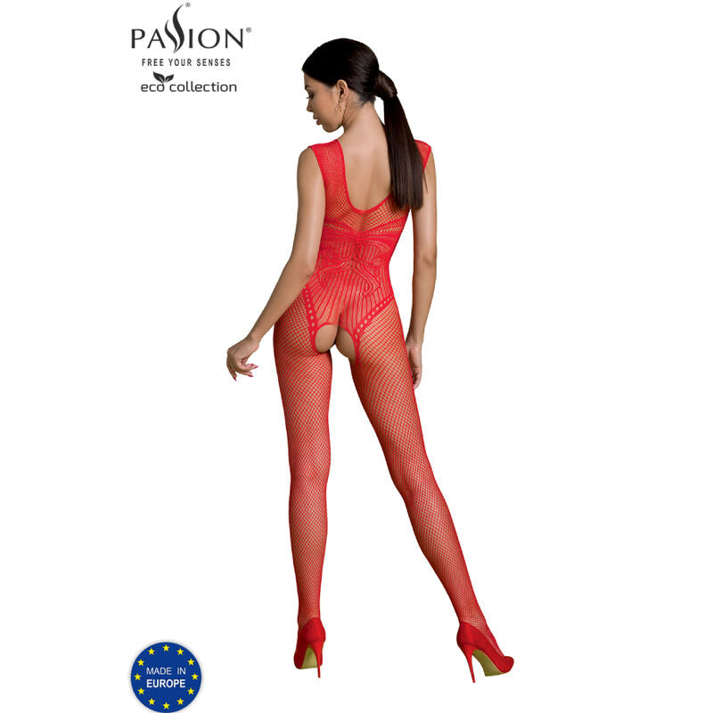 Bodystocking ECO BS003 černé PASSION Eco Collection