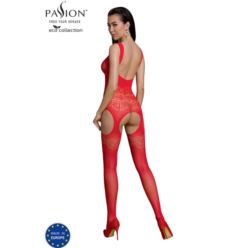 Erotické body ECO BS005 PASSION - černé, recyklované