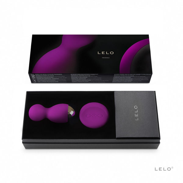 LELO HULA BEADS fialové rotující vibrační kuličky