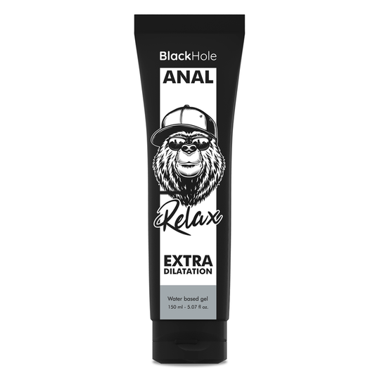 Anální lubrikační gel Black Hole vodní báze 150 ml